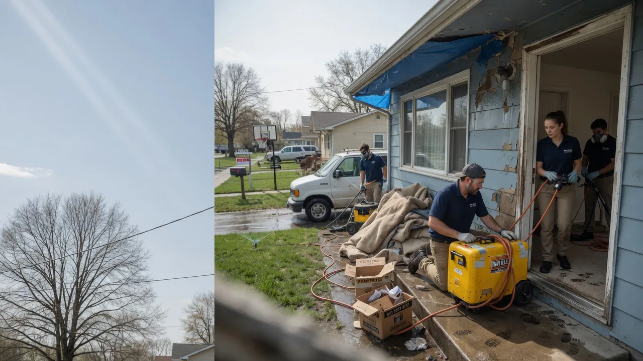 Basement Flood Cleanup in Ottoville, OH near me